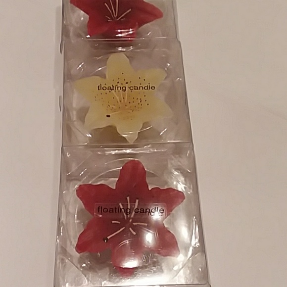 THREE FLOATING CANDLES - Picture 4 of 6